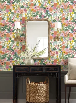 Rifle Paper Co. Garden Party Wallpaper - Rose Multi