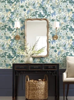 Rifle Paper Co. Garden Party Wallpaper - Blue