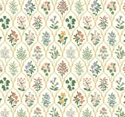 Rifle Paper Co. Hawthorne Wallpaper - Cream