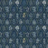 Rifle Paper Co. Hawthorne Wallpaper - Navy & Gold