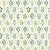 Rifle Paper Co. Hawthorne Wallpaper - Blue & Green