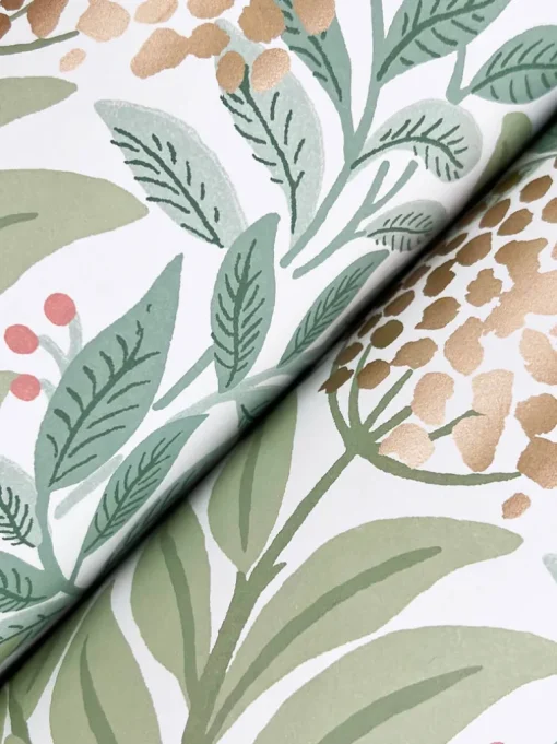 Rifle Paper Co. Highgrove Wallpaper - White