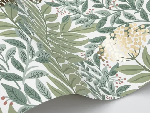 Rifle Paper Co. Highgrove Wallpaper - White