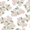 Rifle Paper Co. Hydrangea Peel & Stick Wallpaper - Pink & White