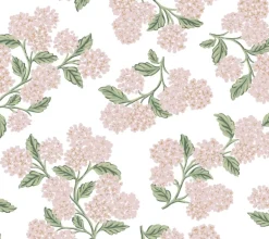 Rifle Paper Co. Hydrangea Peel & Stick Wallpaper - Pink & White
