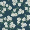 Rifle Paper Co. Hydrangea Wallpaper - Blue