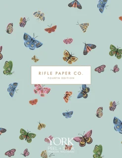 Rifle Paper Co. Hydrangea Peel & Stick Wallpaper - Pink & White