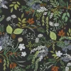 Rifle Paper Co. Juniper Forest Peel & Stick Wallpaper - Black