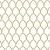 Rifle Paper Co. Laurel Wallpaper - Gold & White