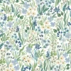 Rifle Paper Co. Lea Peel & Stick Wallpaper - Indigo