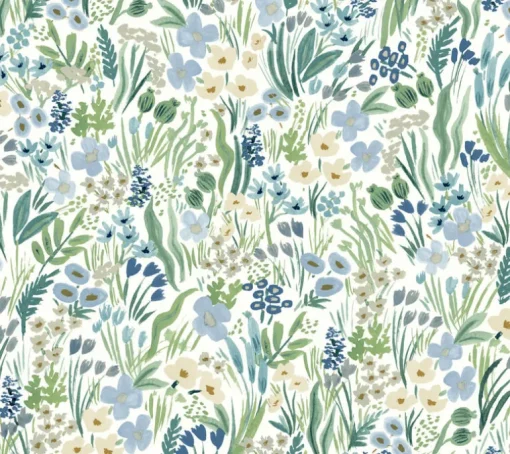 Rifle Paper Co. Lea Peel & Stick Wallpaper - Indigo