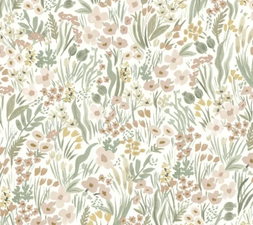 Rifle Paper Co. Lea Peel & Stick Wallpaper - Blush