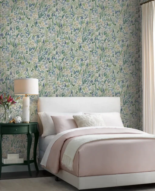 Rifle Paper Co. Lea Peel & Stick Wallpaper - Indigo