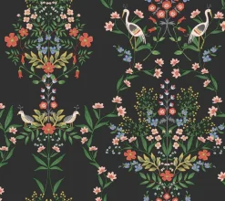 Rifle Paper Co. Luxembourg Wallpaper - Black