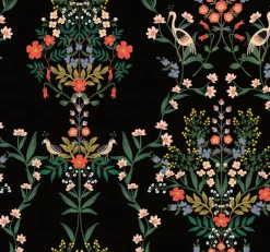 Rifle Paper Co. Luxembourg Peel & Stick Wallpaper - Black