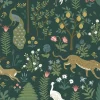 Rifle Paper Co. Menagerie Wallpaper - Blue