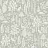 Rifle Paper Co. Menagerie Toile Wallpaper - Gray