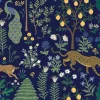 Rifle Paper Co. Menagerie Peel & Stick Wallpaper - Blue