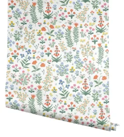 Rifle Paper Co. Menagerie Garden Peel & Stick Wallpaper - Rose Multi