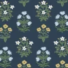 Rifle Paper Co. Mughal Rose Wallpaper - Blue