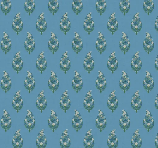 Rifle Paper Co. Paisley Wallpaper - Blue