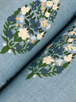 Rifle Paper Co. Paisley Wallpaper - Blue