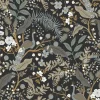 Rifle Paper Co. Peacock Garden Peel & Stick Wallpaper - Black