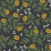 Rifle Paper Co. Peonies Wallpaper - Black & Gold