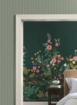 Rifle Paper Co. Rickrack Wallpaper - Moss