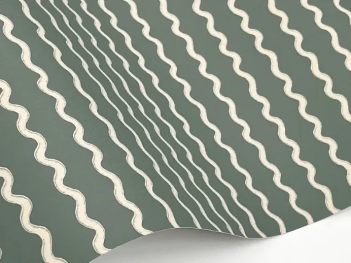 Rifle Paper Co. Rickrack Wallpaper - Moss