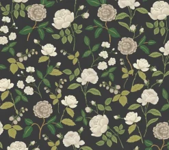 Rifle Paper Co. Roses Wallpaper - Black