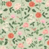 Rifle Paper Co. Roses Wallpaper - Mint