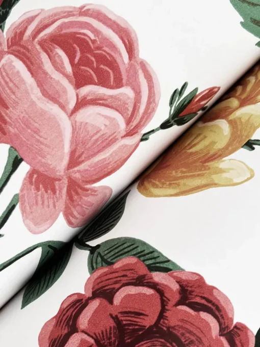 Rifle Paper Co. Roses Wallpaper - Blush