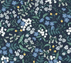 Rifle Paper Co. Sweetbrier Peel & Stick Wallpaper - Navy