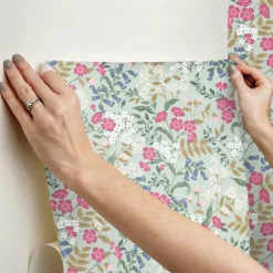 Rifle Paper Co. Sweetbrier Peel & Stick Wallpaper - Mint