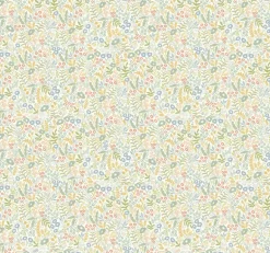 Rifle Paper Co. Tapestry Wallpaper - Pastel & Gold