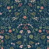 Rifle Paper Co. Wildwood Peel & Stick Wallpaper - Navy