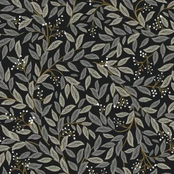 Rifle Paper Co. Willowberry Peel & Stick Wallpaper - Black