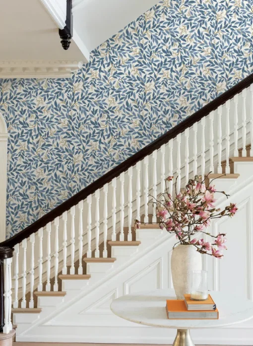 Rifle Paper Co. Willowberry Wallpaper - Blue