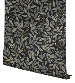 Rifle Paper Co. Willowberry Peel & Stick Wallpaper - Black