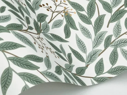 Rifle Paper Co. Willowberry Wallpaper - Sage