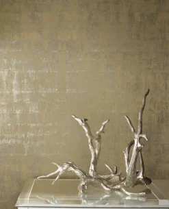 Ronald Redding 24 Karat Liquid Metal Wallpaper - Gold