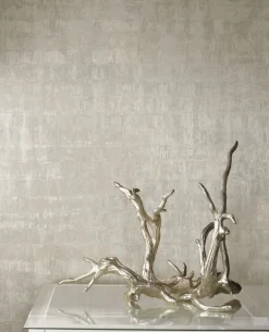 Ronald Redding 24 Karat Liquid Metal Wallpaper - Pearl