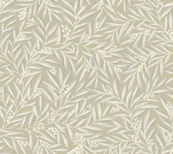 Ronald Redding Arts & Crafts Rowan Wallpaper - Neutral