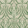 Ronald Redding Arts & Crafts Calluna Wallpaper - Linen