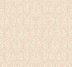 Ronald Redding Arts & Crafts Craftsman Wallpaper - Blush