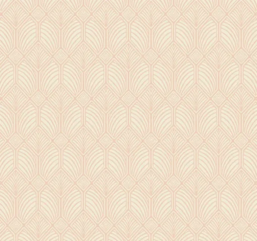 Ronald Redding Arts & Crafts Craftsman Wallpaper - Blush