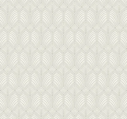 Ronald Redding Arts & Crafts Craftsman Wallpaper - Grey
