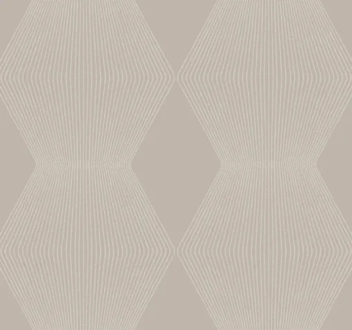 Ronald Redding Astoria Diamond Legacy Wallpaper - Taupe