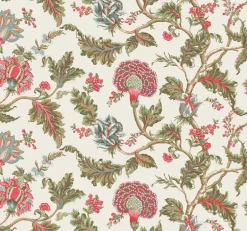 Ronald Redding Astoria Monroe Wallpaper - Rhubarb